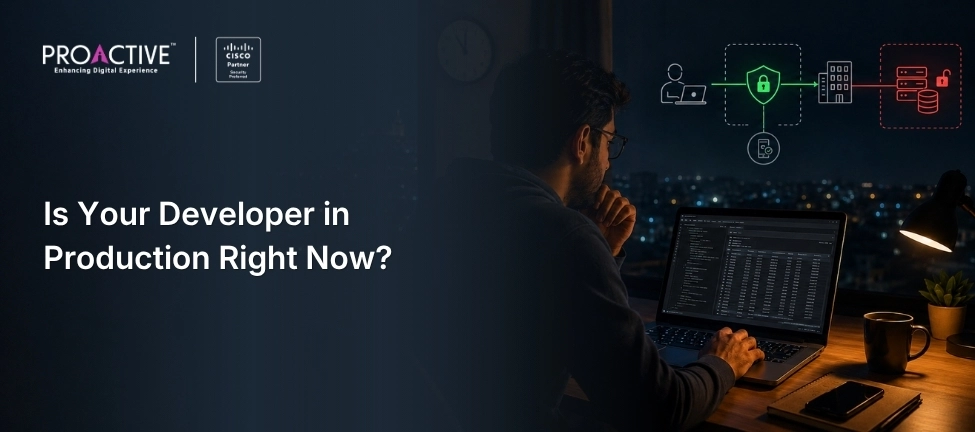 professional analyzing secure data systems
