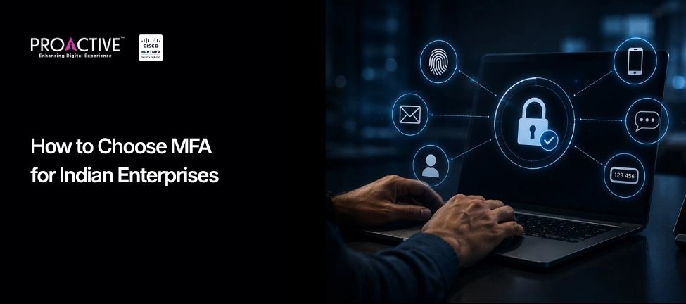 cybersecurity illustration MFA authentication with digital lock