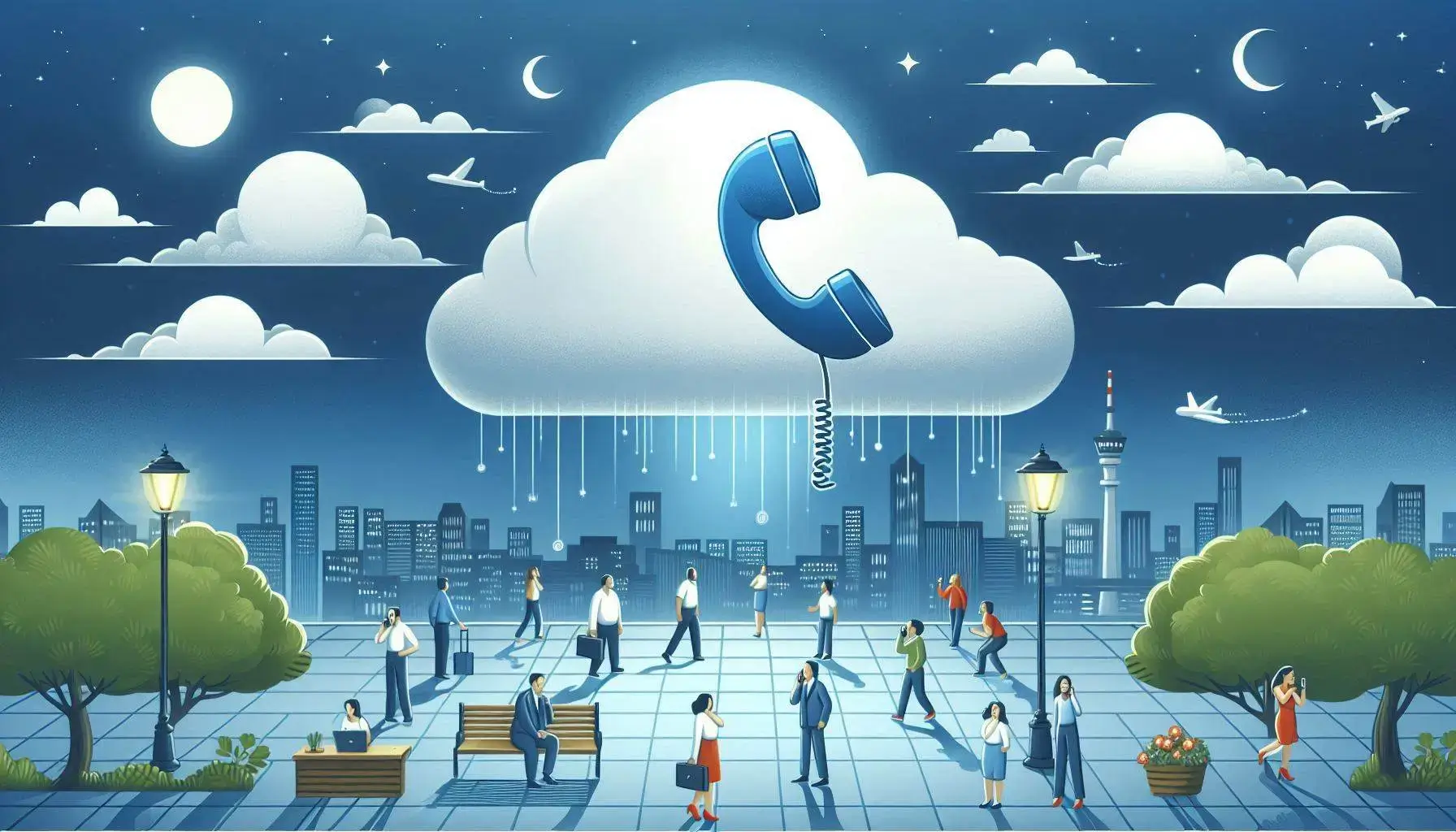 cloud computing concept