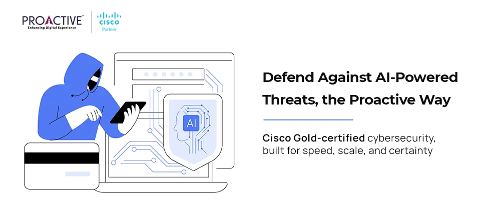 hacker and AI shield