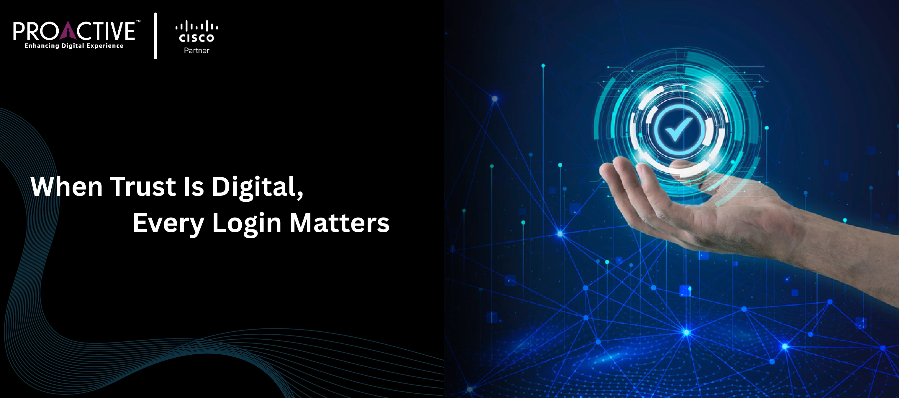 hand holding trust mark