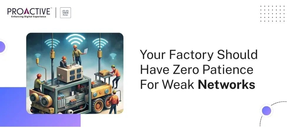 workers managing WiFi and machinery