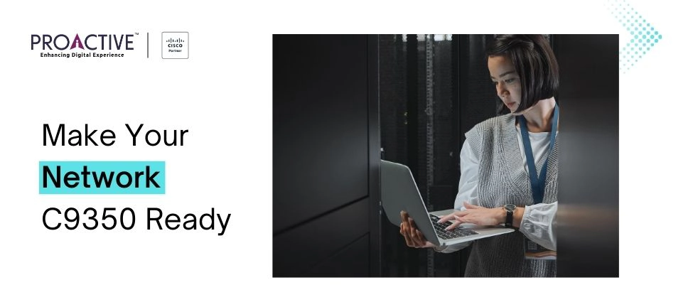 engineer checking data centre equipment