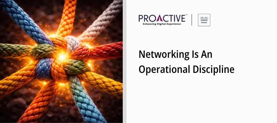  Networking Is An Operational Discipline