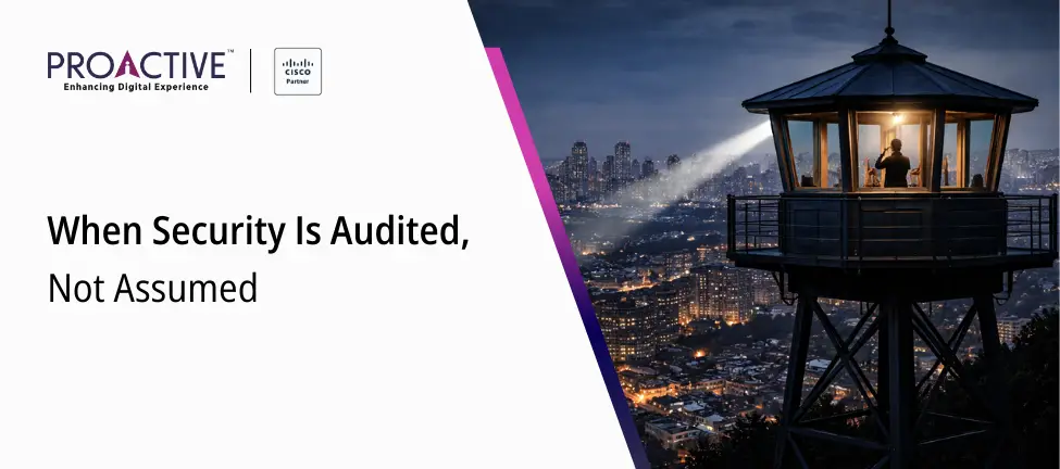 When Security Is Audited, Not Assumed