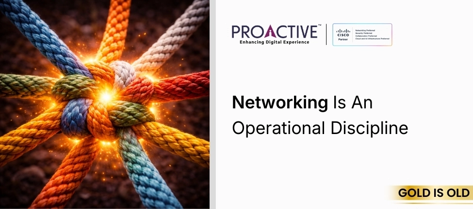  Networking Is An Operational Discipline