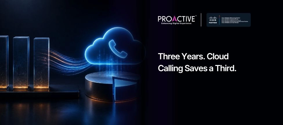 cloud calling with phone icon and analytics chart visualization