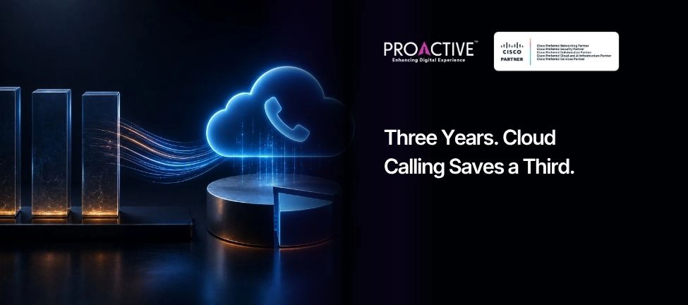 cloud calling with phone icon and analytics chart visualization