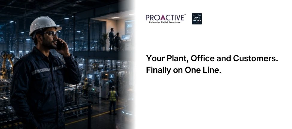 Cloud calling for manufacturing connecting plants, head office, warehouse and field engineers on one dial plan across India