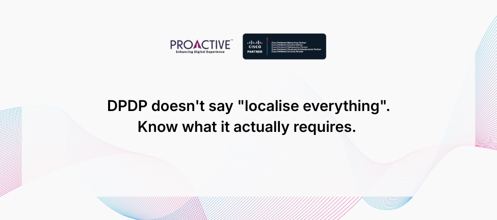 DPDP data residency vs data localization