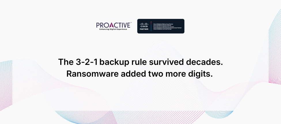 3-2-1 backup strategy for ransomware resilience
