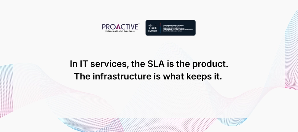 IT services infrastructure supporting SLA-driven service delivery