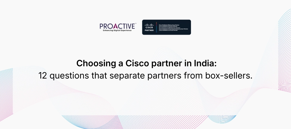 Questions for choosing a Cisco partner