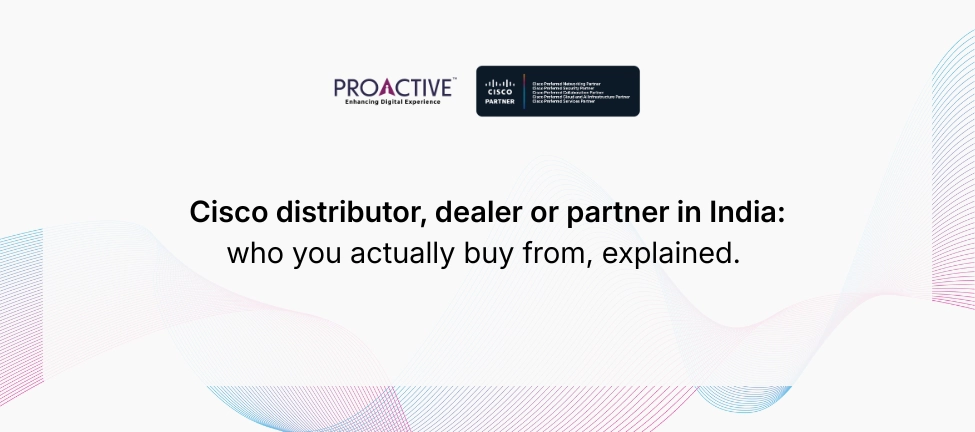 Cisco distributor, dealer or partner in India