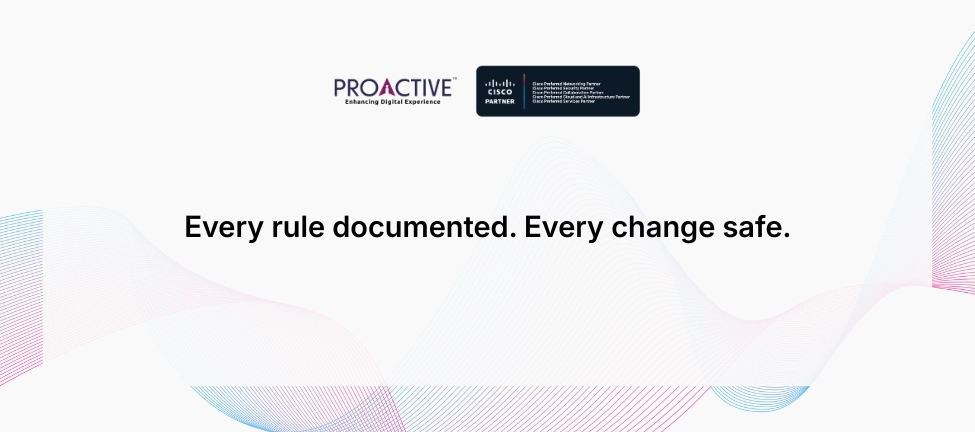 Firewall rule documentation and change management