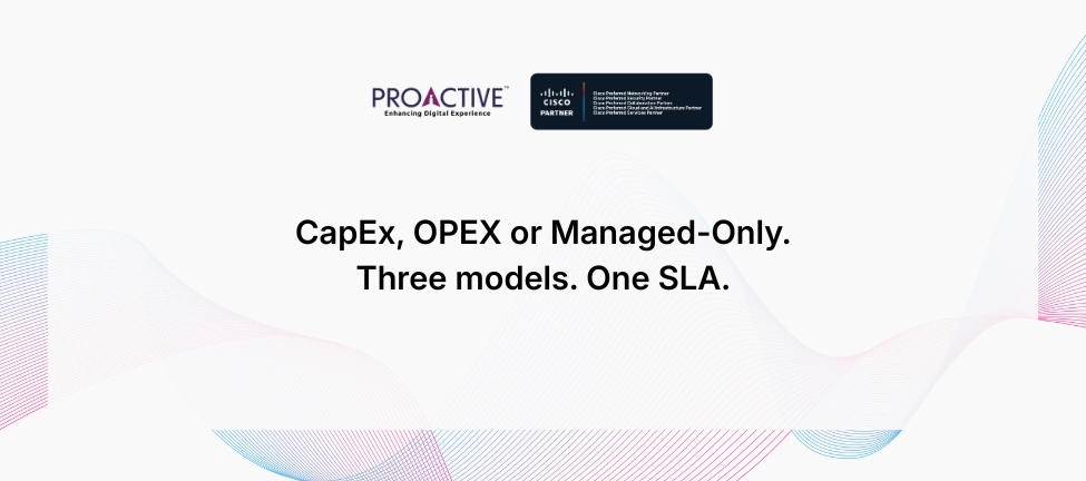  CapEx, OPEX and managed-only service models