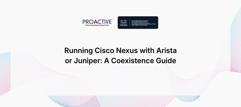 Cisco Nexus coexistence with Arista and Juniper