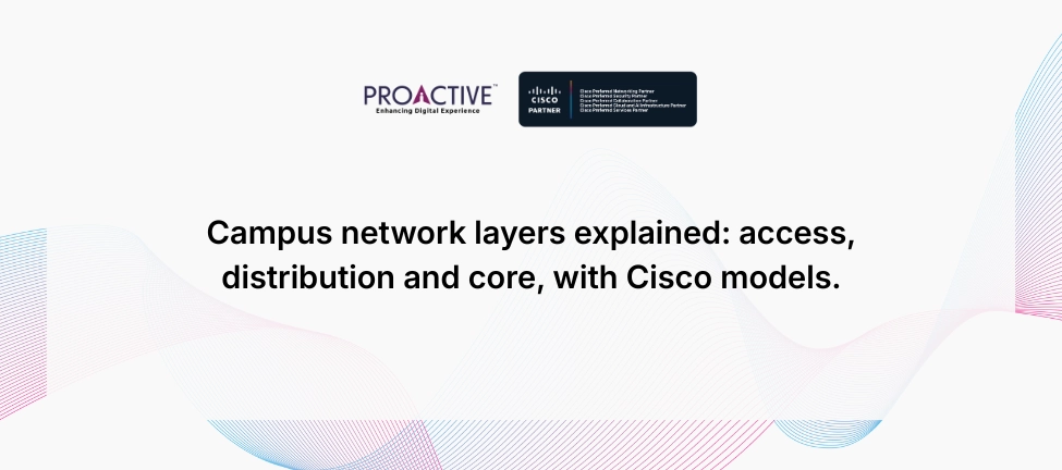 access, distribution and core campus network architecture