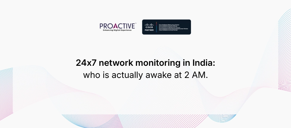 24x7 network monitoring in India