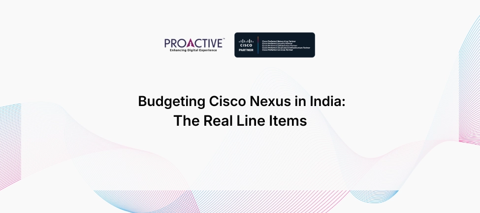 Cisco Nexus cost breakdown in India