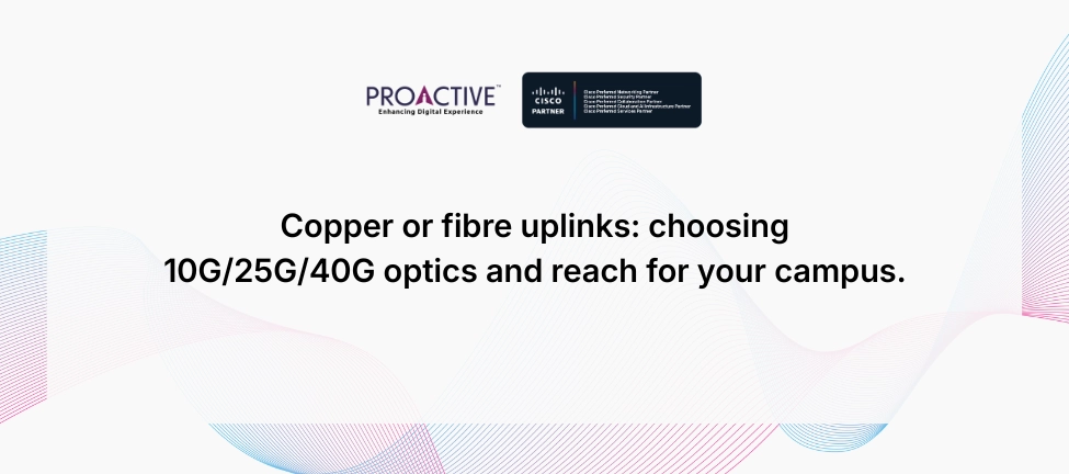 Copper vs fibre uplinks for campus networks