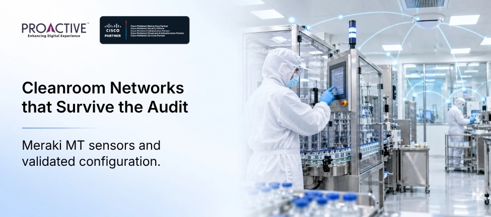 cleanroom network monitoring and audit compliance